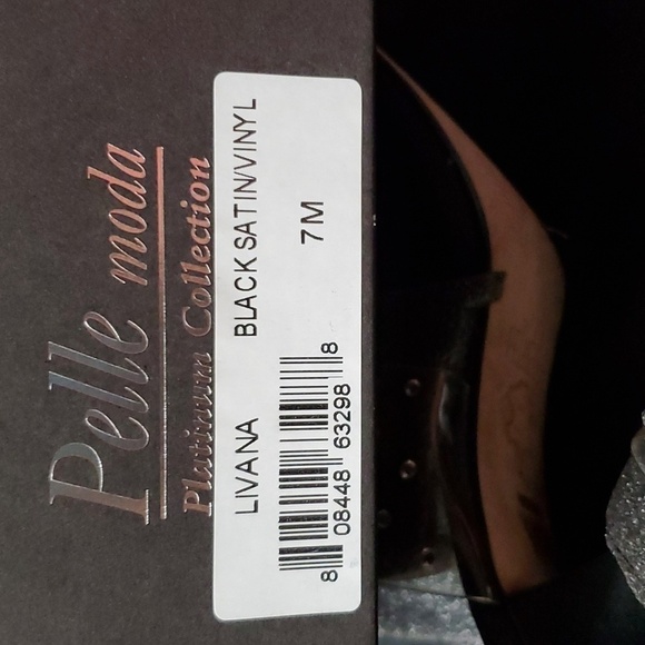 PELLE MODA LIVANA SATIN HEELS - Picture 9 of 9